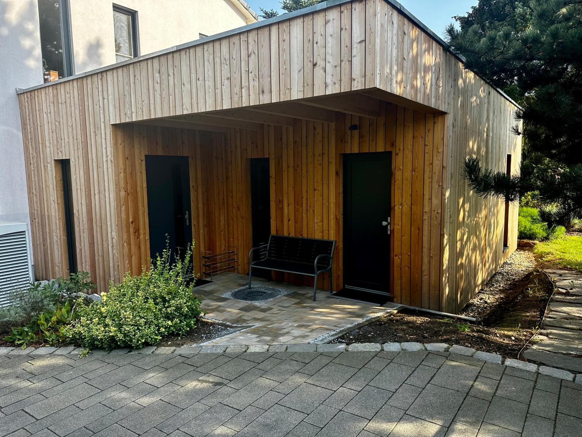 Ferienwohnung Stenja - Made Of Wood Drážďany Exteriér fotografie